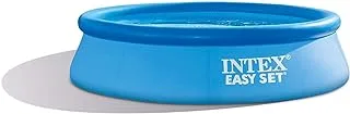 Intex Easy Set Round Inflatable Swimming Pool, 305 X 76 Cm - Blue