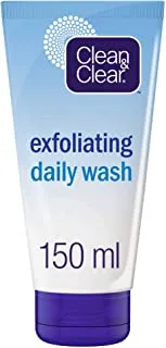 CLEAN & CLEAR Daily face Wash, Exfoliating, 150ml