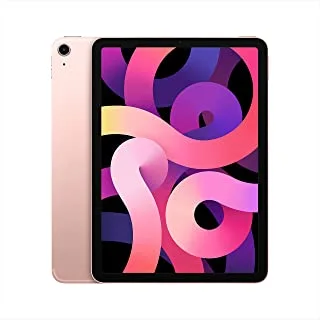Apple 2020 iPad Air (10.9-inch, Wi-Fi + Cellular, 64GB) - Rose Gold (4th Generation)