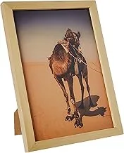 Lowha Camel Standing On Sand Wall Art With Pan Wood Framed Ready To Hang For Home, Bed Room, Office Living Room Home Decor Hand Made Wooden Color 23 X 33Cm By Lowha