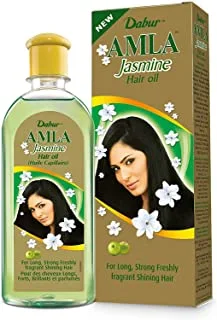 Dabur Amla Jasmine Hair Oil 200ml | For Strong, Nourished & Beautiful Shining Colored Hair