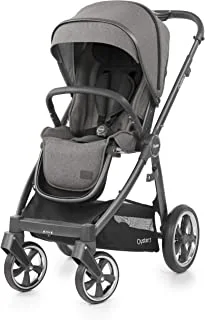 BabyStyle Oyster 3 Stroller, Mercury on City Grey Chassis