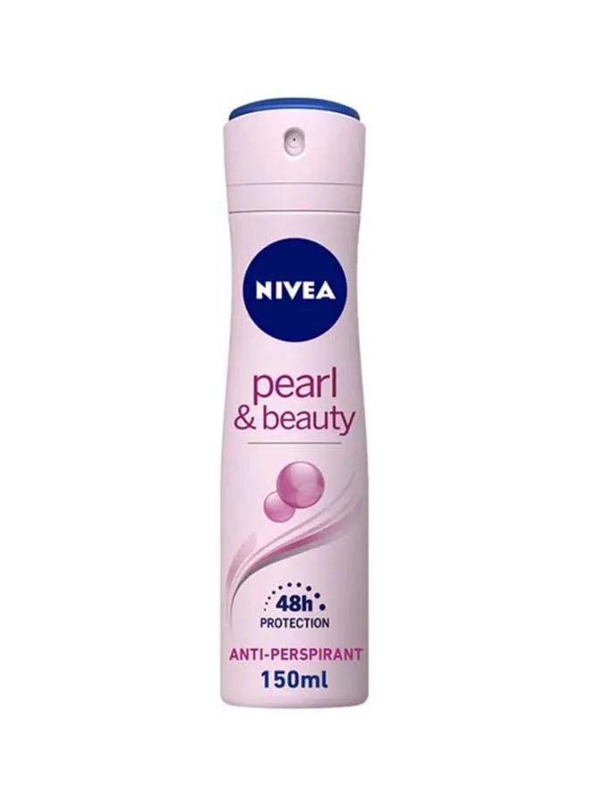 NIVEA Pearl And Beauty Antiperspirant for Women Extracts Spray 150ml
