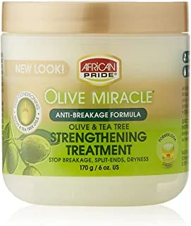 African Pride Olive Miracle Cream 6 Oz, 170 G (Pack Of 1)