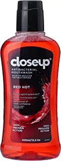 Closeup Antibacterial Mouthwash, Red Hot, 500ml