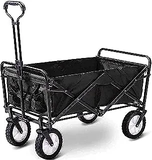عربة أطفال متعددة الوظائف من COOLBABY يمكن طيها في عربة أطفال محمولة ذات أربع عجلات ، BLK01، GWC-BLK