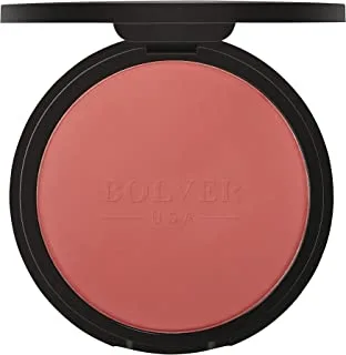 Bolver- Blush 16 Highly Pigmented Powder Blush, Smudge-Resistant Formula For Long-Lasting Touch- Light Pink, 11g