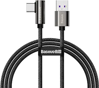 Baseus Legend Series Elbow Fast Charging Data Cable USB to Type-C 66W 1m Black