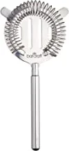 Barcraft Stainless Steel Cocktail Strainer, Carded