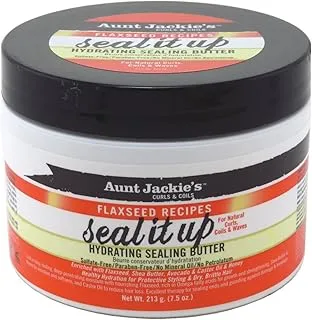 Aunt Jackies Seal It Up Hydrating Sealing Butter 7.5 Ounce (221Ml) (3 Pack)