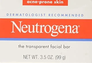 Neutrogena Acne-Prone Facial Bar 3.5 Ounce Box (103ml) (3 Pack)
