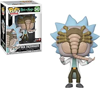 Funko Pop! Animation Rick And Morty - Rick W/Facehugger Exc, Action Figures - 28455
