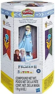Play-Doh Mysteries Disney Frozen 2 Snow Globe Playset Surprise Toy with 5 Non-Toxic Play-Doh Colors