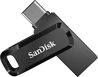 محرك الأقراص المحمول SanDisk Ultra Dual Drive Go USB Type C سعة 128 جيجابايت