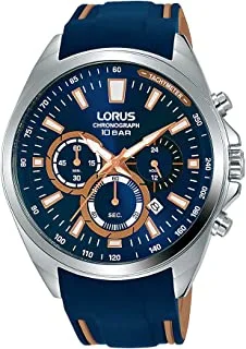 Lorus Sports Chronograph Silicone Strap Men's Watch Rt385Hx9