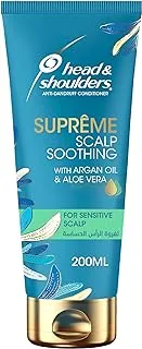Head & Shoulders Supreme Scalp And Hair Conditioner With Argan Oil And Aloe Vera For Sensitive Scalp Soothing, 200 ML