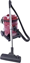 Dots Vacuum Cleaner Drum Type, Vd-104R, Red