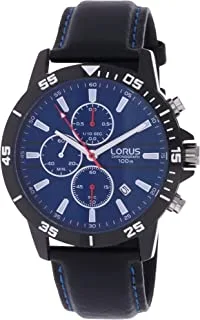 Lorus Sport Man Mens Analog Quartz Watch With Leather Bracelet Rm311Fx9