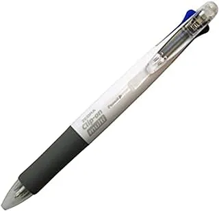أقلام زيبرا كليب متعددة الوظائف 12 عبوة ، أبيض