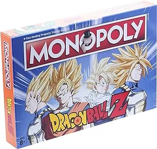 Winning moves monopoly dragon ball z board game, 002565, One Size