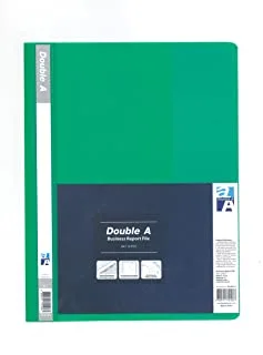 DOUBLE A Business Report File Green 12 Piece, RF13054