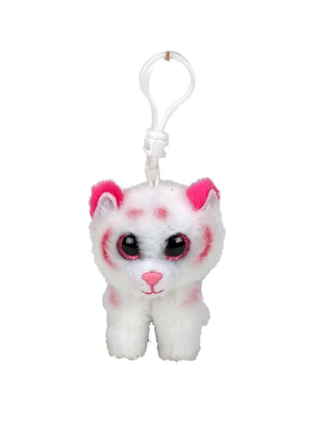 Ty Beanie Boos Tiger Tabor Pink/White Clip 3inch