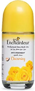 Enchanteur Charming Roll On, 48 Hours Odour Protection, Anti-Perspirant, 50 ml