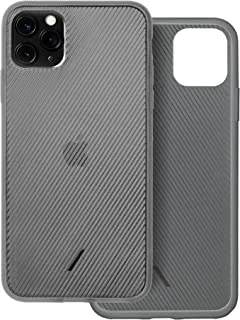 Native Union - Clic View Transparent Textured Case For Iphone 11 Pro Max - Ultra-Slim, Extremely Light, Drop Protection And Scratch Resistance (Smoke)