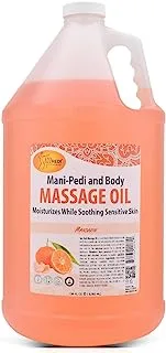 Spa Redi Mandarin Massage Oil, 128Oz