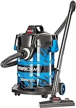 BISSELL | Powerclean (2027E) Drum Vacuum Cleaner, 21L, Blue-2 years manufacturing warranty