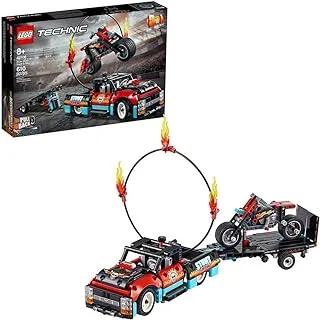 LEGO® Technic™ Stunt Show Truck & Bike 42106 Building Kit (610 Pieces)