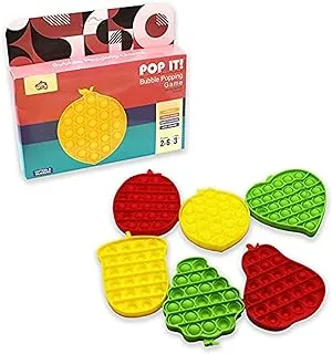 Family Time 6Pc Popping Toy Fruit