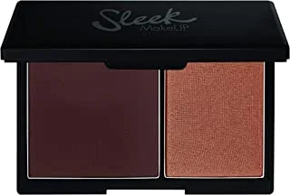 Sleek Makeup Face Contour Kit, Long Lasting, Flawless, Blendable, Easy To USe, Dark, 14G