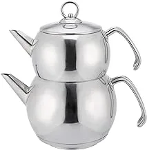 Al Sanidi 2 Stainless Steel Teapot - 0.7 and 1.7 Liter