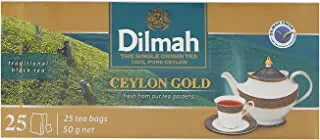 Dilmah Ceylon Gold Black Tea, 25 Bags - Pack Of 1