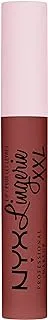 NYX Professional Makeup Lip Lingerie XXL Matte Liquid Lipstick, Warm Up 07