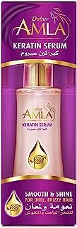 Dabur Amla Smooth & Shine Keratin Serum 50ml | Anti Frizz, Repair Treatment, Heat Protectant | For Shine & Gloss