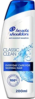 Head & Shoulders Classic Clean Anti-Dandruff Shampoo for Normal Hair, 200 ml
