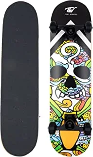 TiNY Wheel Skateboard - Skull, big, 9823