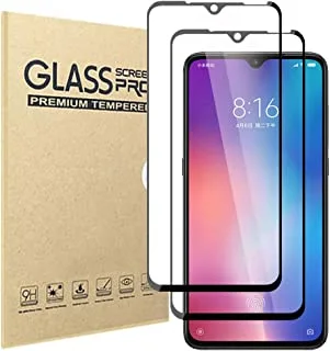 Xiaomi 9 Lite Screen Protector Hd Clear Full Coverage 9H Hardness Scratch Resist Tempered Glass Screen Protector Protective Film For Xiaomi 9 Lite [2-Pack][Xiaomi 9 Lite ][Screen Protector]