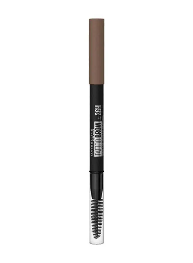 ميبلين نيويورك قلم تاتو للحواجب 36H مقاوم للماء - بني رمادي 06 متعدد الألوان
