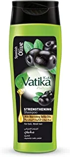 Vatika Naturals Spanish Olive | Strengthening Shampoo | Moisture Soft Hair | For Dull and Weak Hair - 200 ml