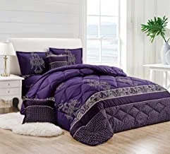 Medium Filling Comforter Set By Moon, 4Pcs, Single Size, Lulu-001