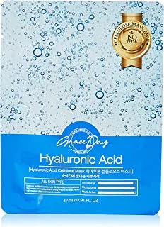 Grace Day Hyaluronic Acid Cellulose Mask, 27 ml