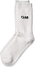 GM 1600657 GM2 Polyester Cricket Socks Free Size (White)