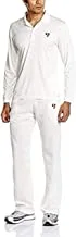 SG club full sleeves cricket combo, small (white)