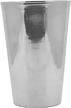 Raj Stainless Steel Heavy Glass, 12 cm, RHG001, Water Glass, Tea Glass, Coffee Glass