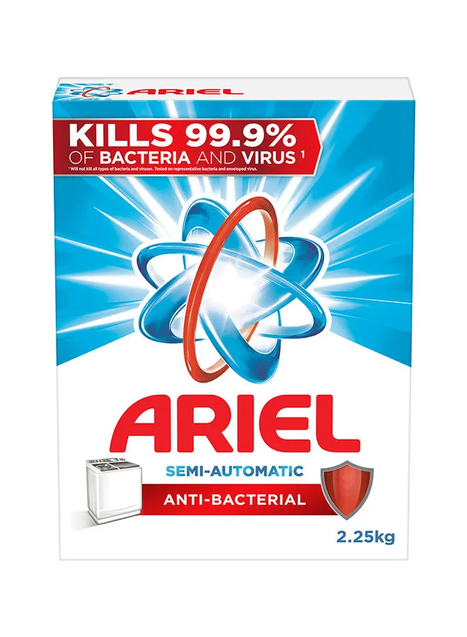 Ariel Antibacterial Laundry Detergent Semi-Automatic  2.25kg