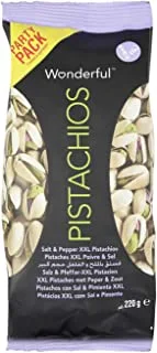 Wonderful Salt and Pepper Pistachio, 220g - Pack of 1