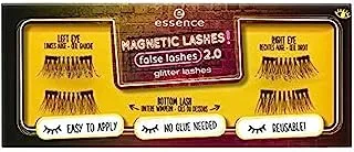 Essence Magnetic False Glitter Eyelashes 2.0, Black